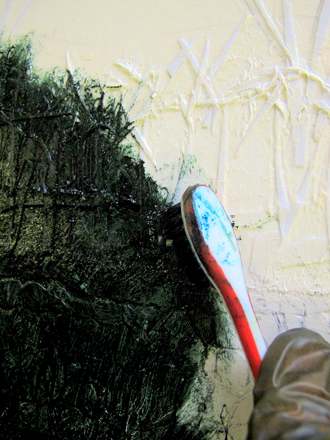 Inking-collagraph-plate-for-the-first-time.-Devon-Hedge-Bank.-Lynn-Bailey-30-12-2010-12-20-20